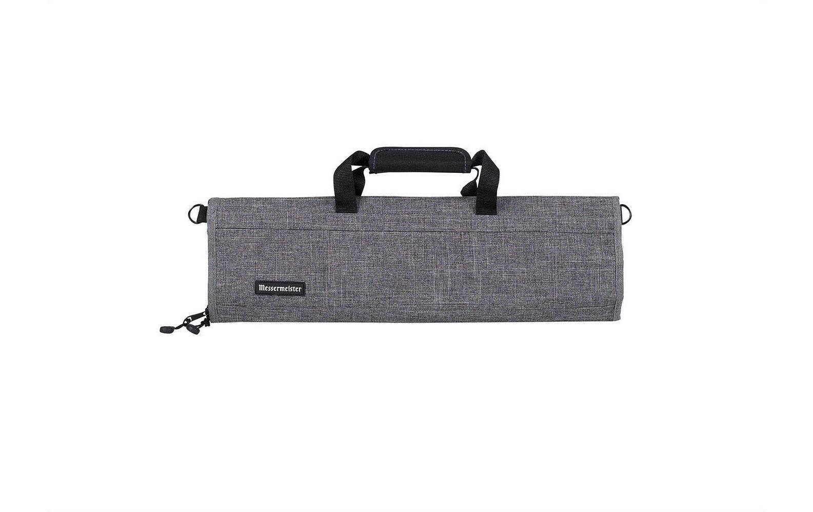 Messertasche 50 cm x 16 cm x 3.5 cm, GrauGepäck mit 8 Messertaschen