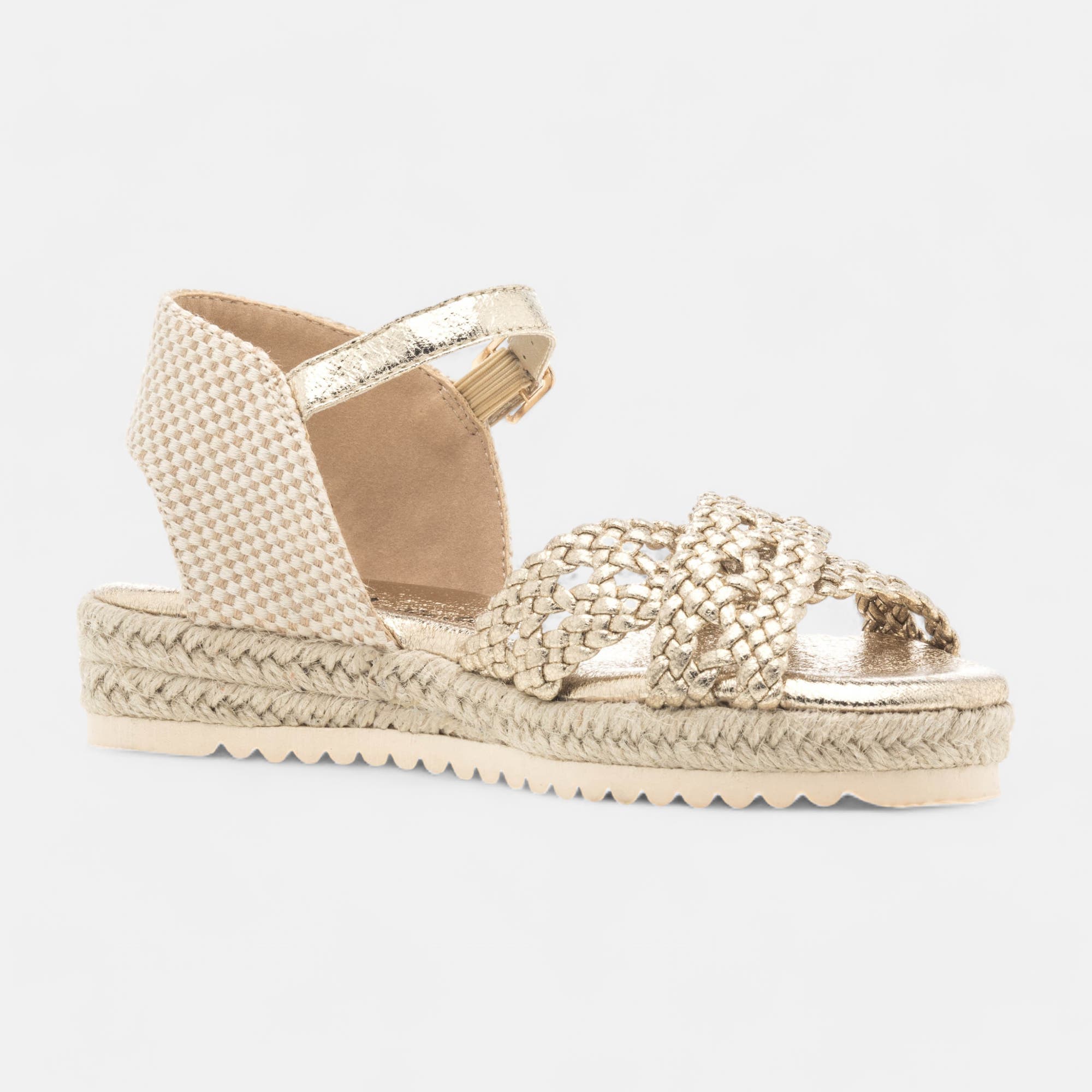 Sandales Fille or