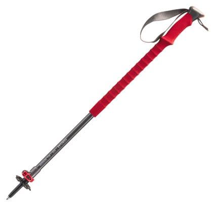 Bâton de Randonnée Forclaz 4 Saisons MT500 Rouge (Vendu à l'unité)