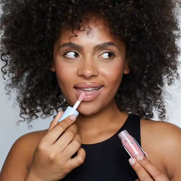 Glowy Lip Oil Peach Pink #12