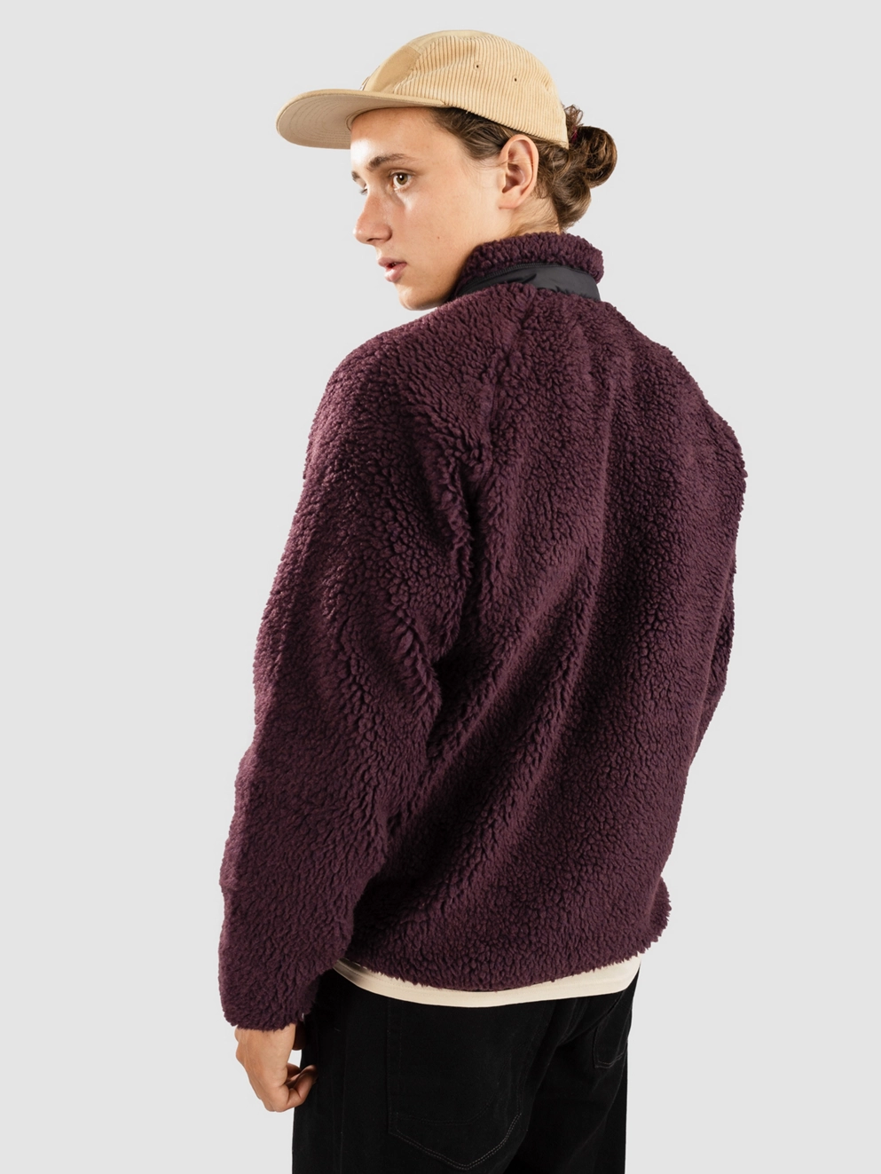 Carhartt WIP Prentis Liner Jacket dark plum/black