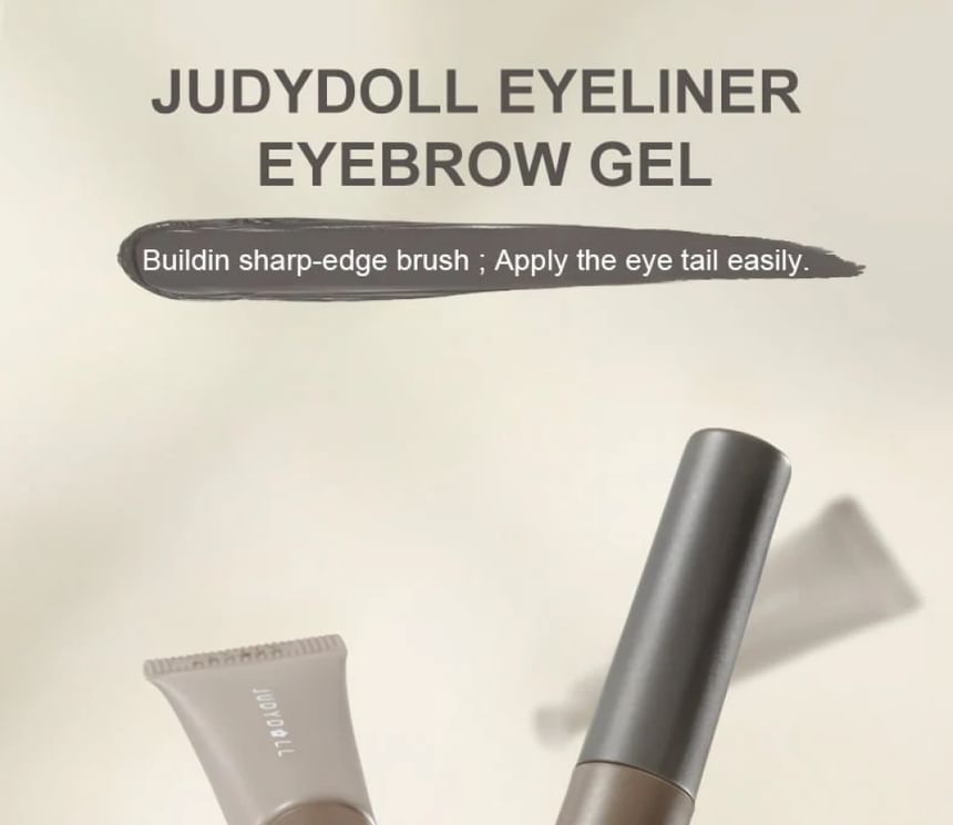 Judydoll - 2 in 1 eyeliner wenkbrauwgel - 2 kleuren