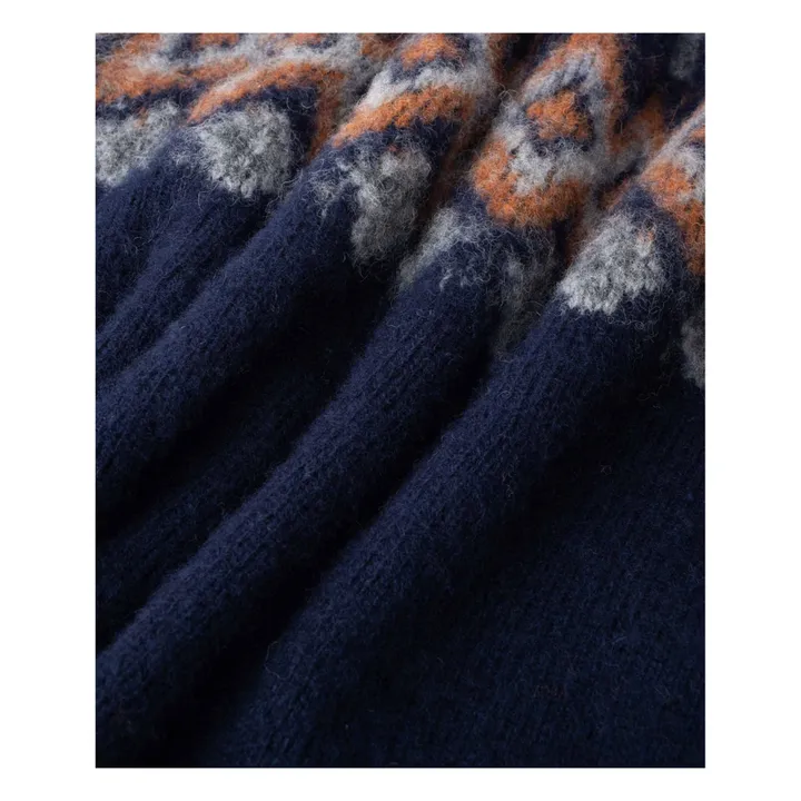 Howlin Pull Col Roulé Love on The Rocks Laine | Bleu marine