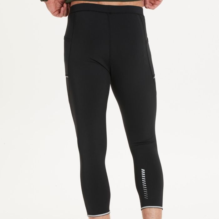 Endurance Herre Lange tights Energy 3/4 Tights Sort
