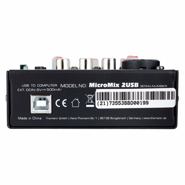 the t.mix MicroMix 2 USB Bundle