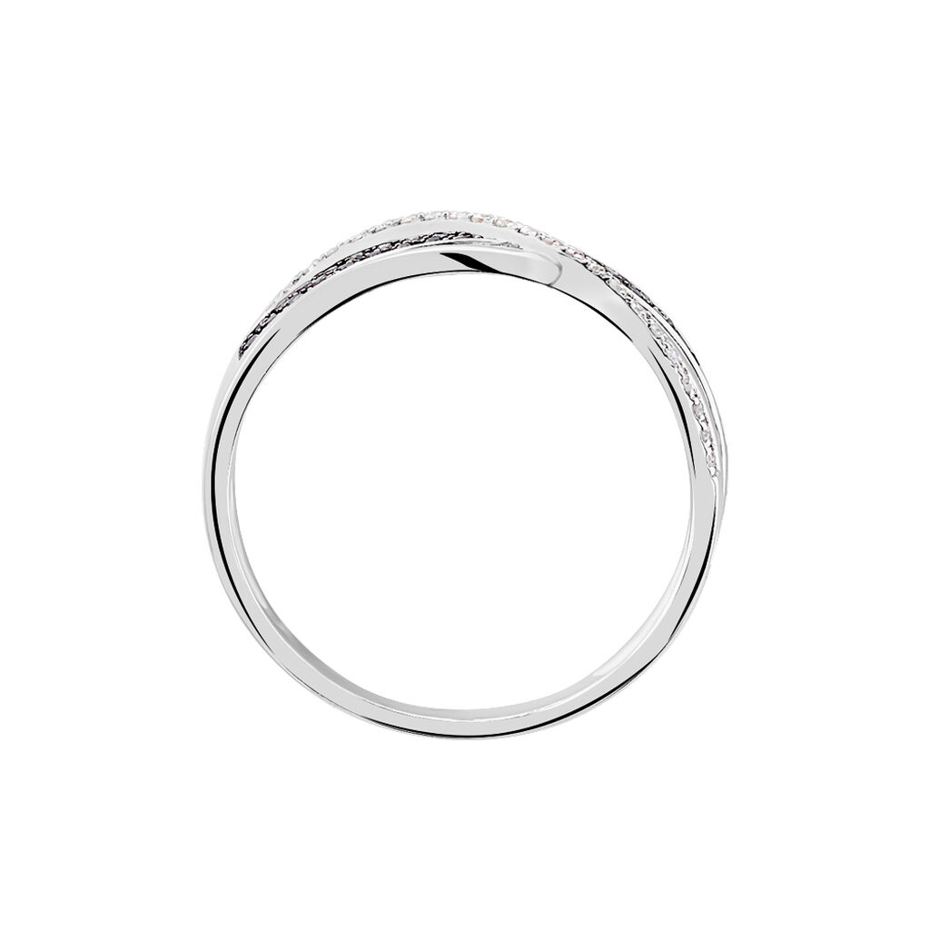 Bague Emilie Or Blanc Diamant