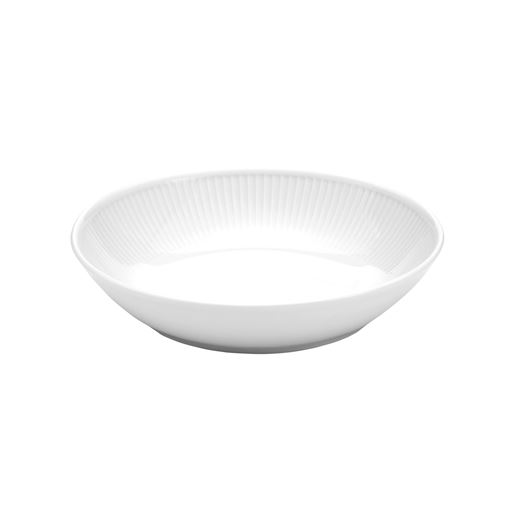 Pillivuyt Plisse Pasta- Og Salattallerken, Hvid, Ø23 cm