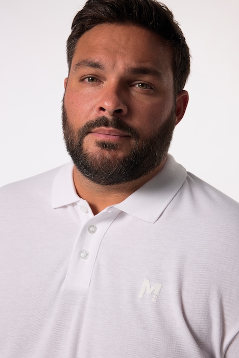 Men+ Poloshirt, Bauchfit, Basic, Piqué, Halbarm, bis 8 XL