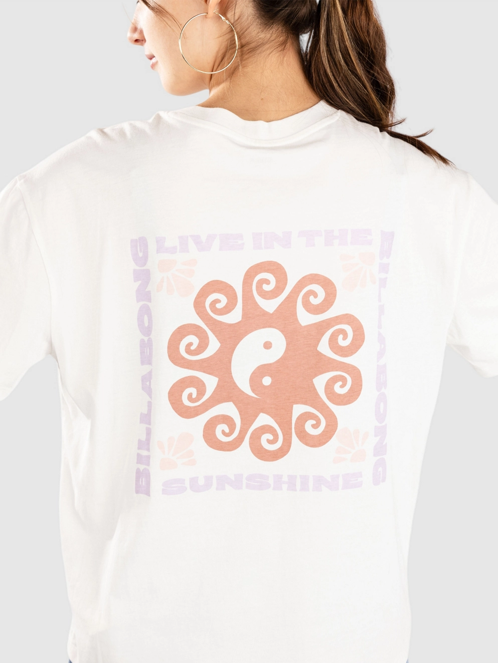 Billabong Sunshine Living T-Shirt salt crystal