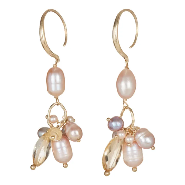 5 Octobre Boucles d'oreilles Goa | Doré