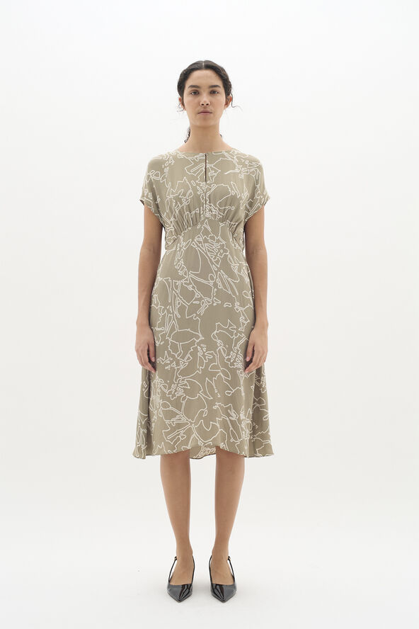 InWear BaitiIW Dress Pinetree silhuette lines