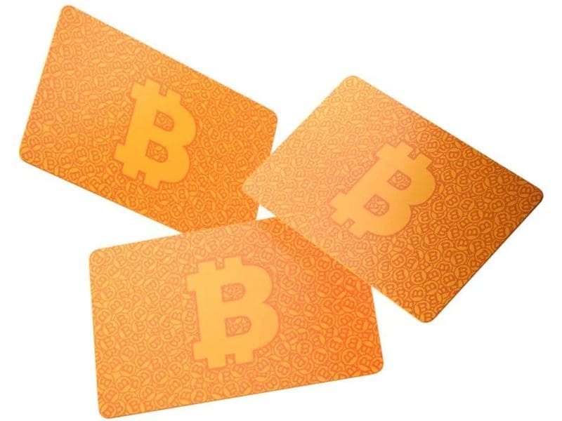 bitConsult Tangem 2.0 Orange 3 Karten Set Innovative Lösung für die sichere Speicherung von Kryptowährungen