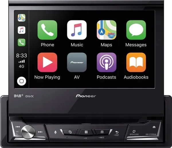 Pioneer AVH-Z7200DAB - DVD-modtager - display - 7