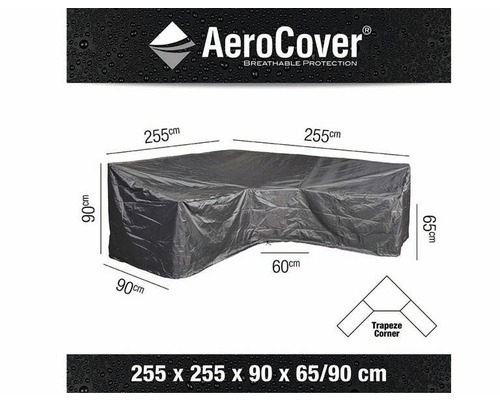 Beschermhoes voor loungeset 255x255x90 cm