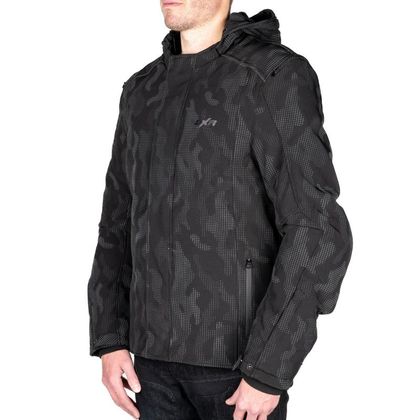 Blouson DXR ALISIO CAMO - Noir / Gris