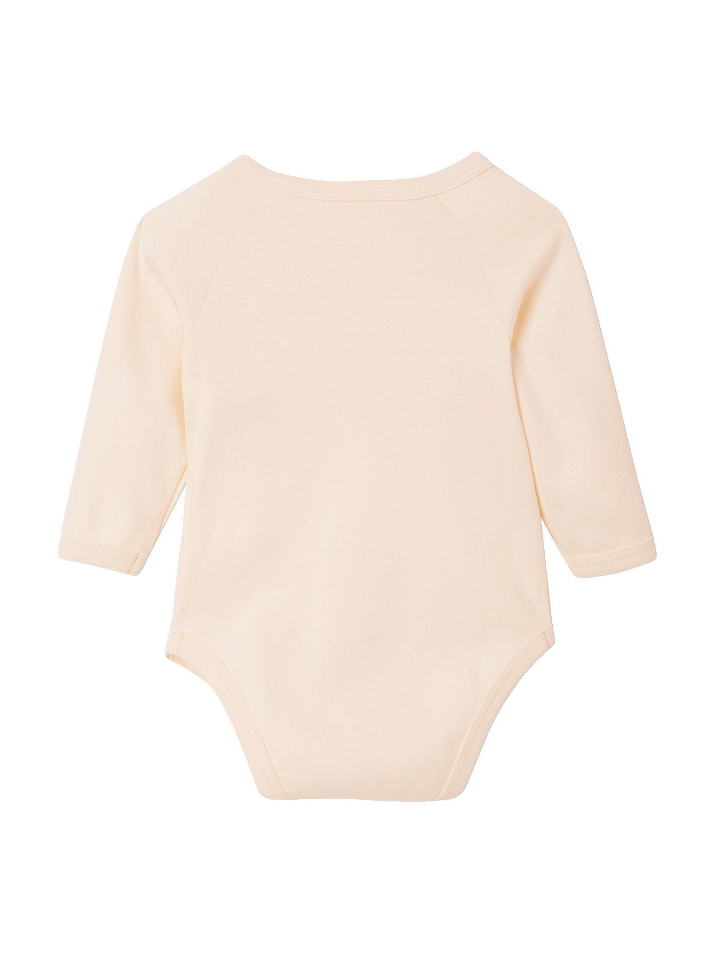 Vertbaudet 5er-Pack Baby Wickelbodys, lange Ärmel pudrig rosa