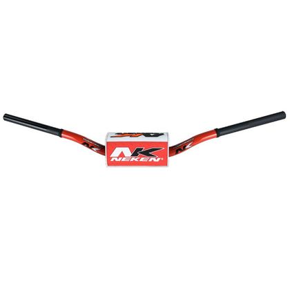 Guidon Neken low 28.6mm spécial 85cc Universel - Rouge / Blanc