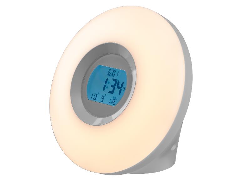 Wekker met wake-up light