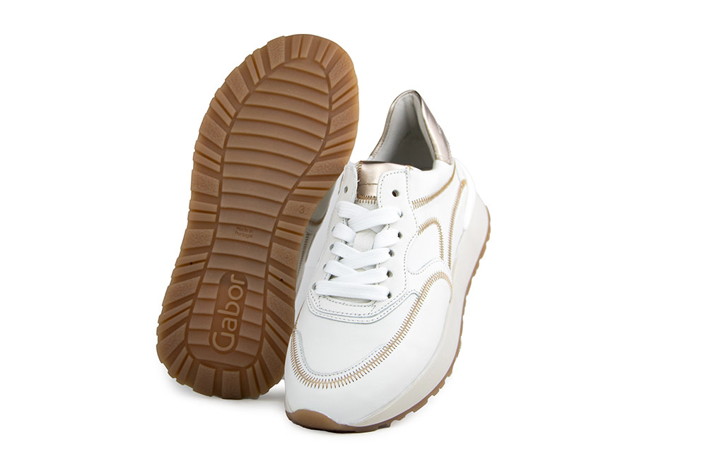 Gabor Sneaker Latte Puder Nappa