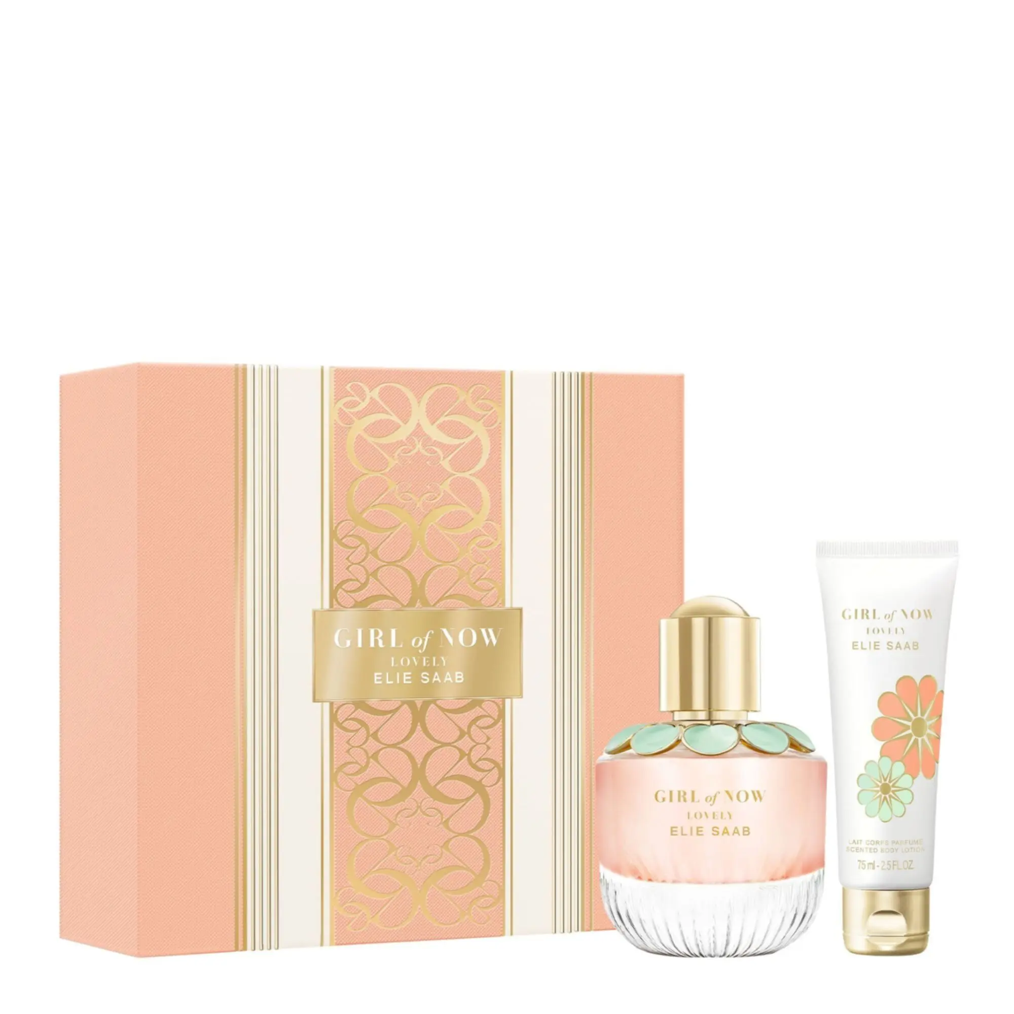Elie Saab - Coffret Girl of Now Lovely Eau de Parfum 50ml & Lait Corps- Femme