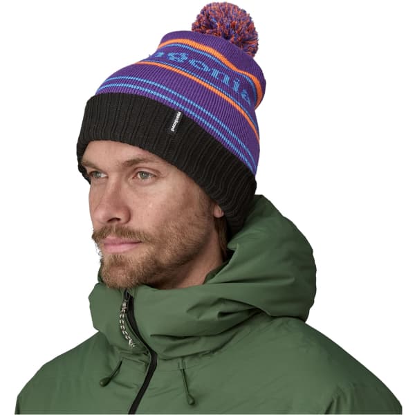 Bonnet ski PATAGONIA POWDER TOWN BEANIE PARK STRIPE: PURPLE