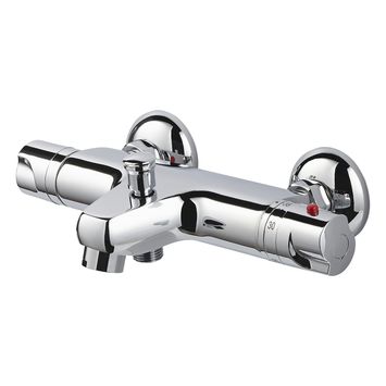 Handson thermostatische bad- en douchekraan Marco chroom 15 cm