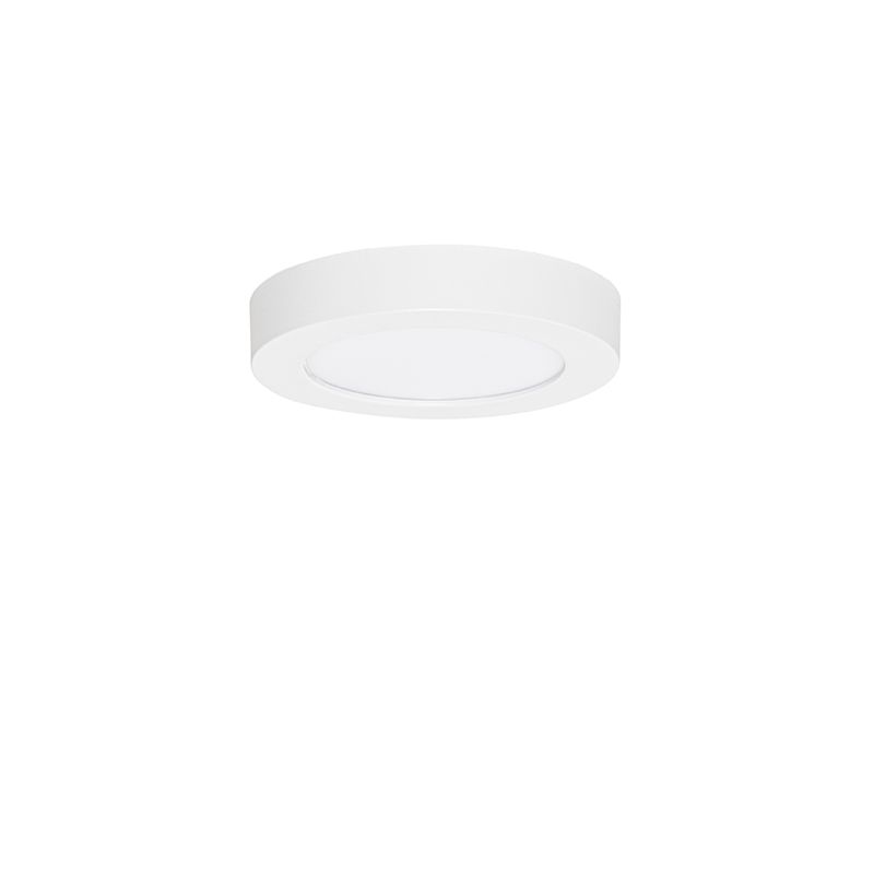 In- of opbouwspot wit 14 cm incl. LED 3 staps dim to warm met dipswitch - Trans