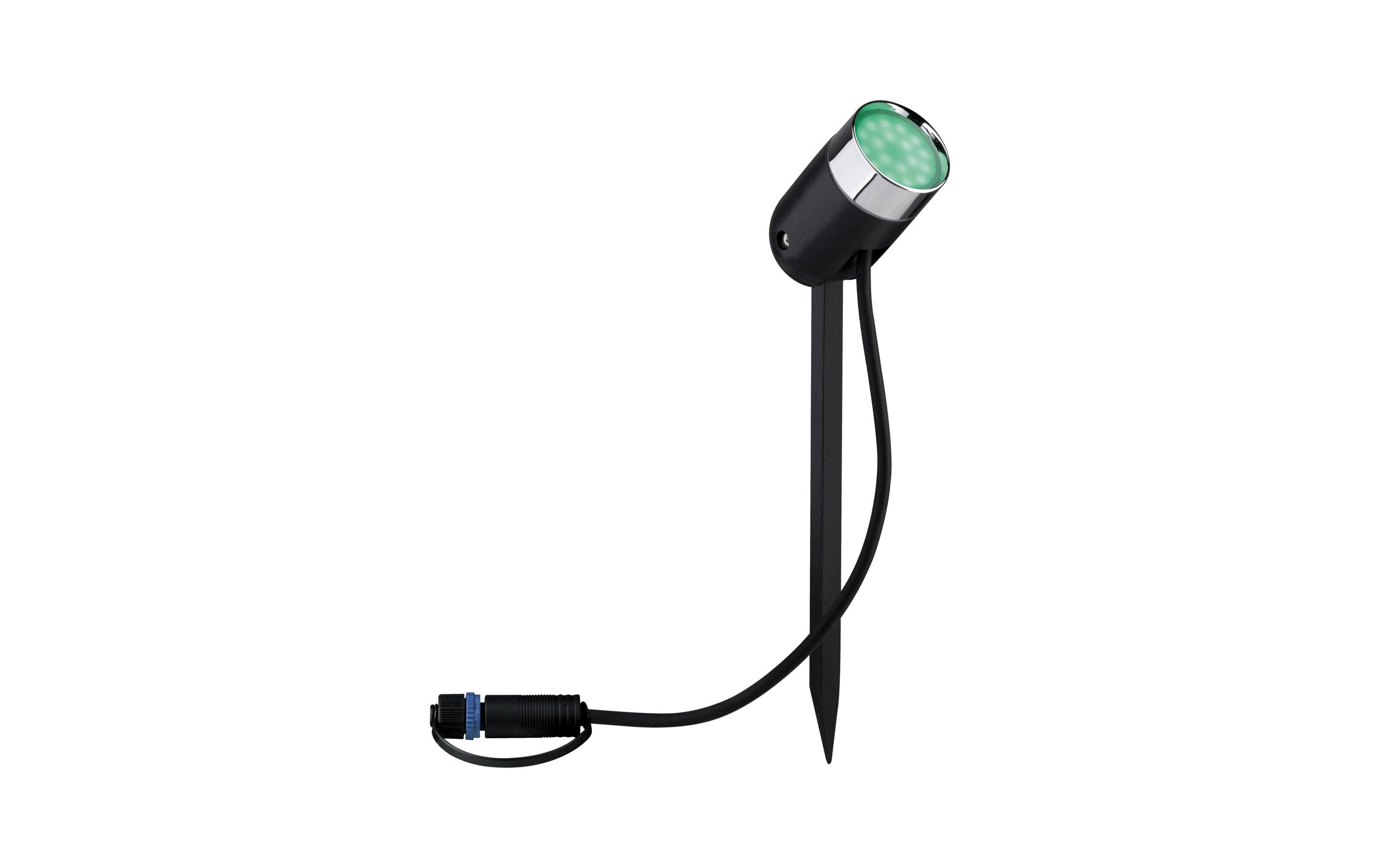 Gartenleuchte Plug & Shine Pike 40° RGBW Basis, ZigBee<br>Starterset für das steuerbare Plug & Shine System