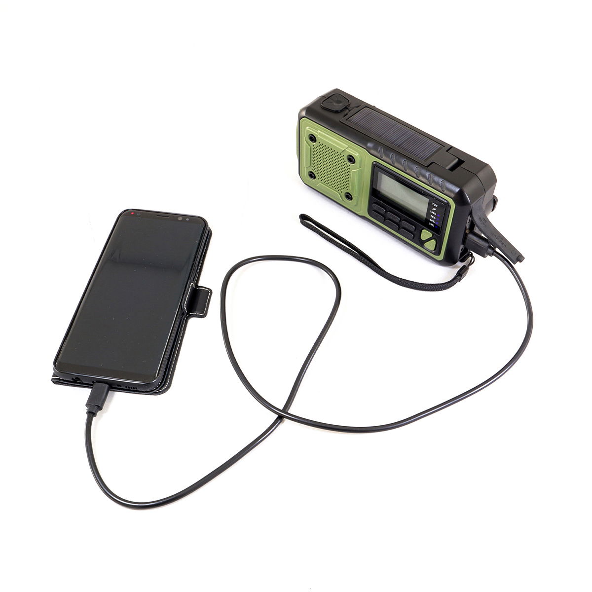 Origin Outdoors Crank Radio Multi - nødradio med håndsving