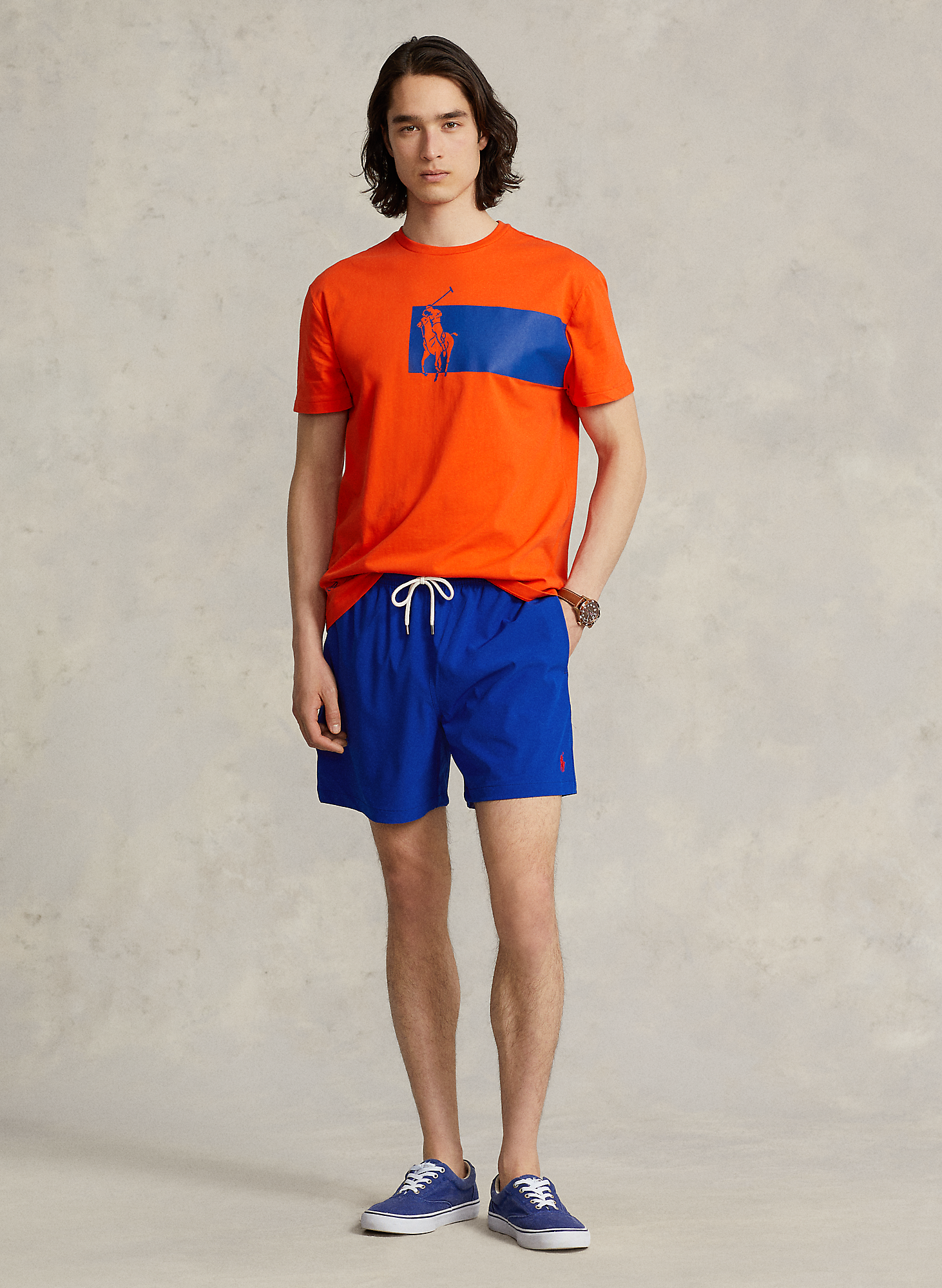 Short de bain | Bleu
