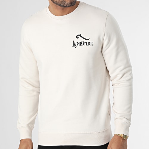 Sweat Crewneck LPNJF Beige Noir