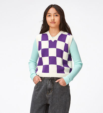 Molo Weste - Strick - Gitta - Purple Shell Überprüfen