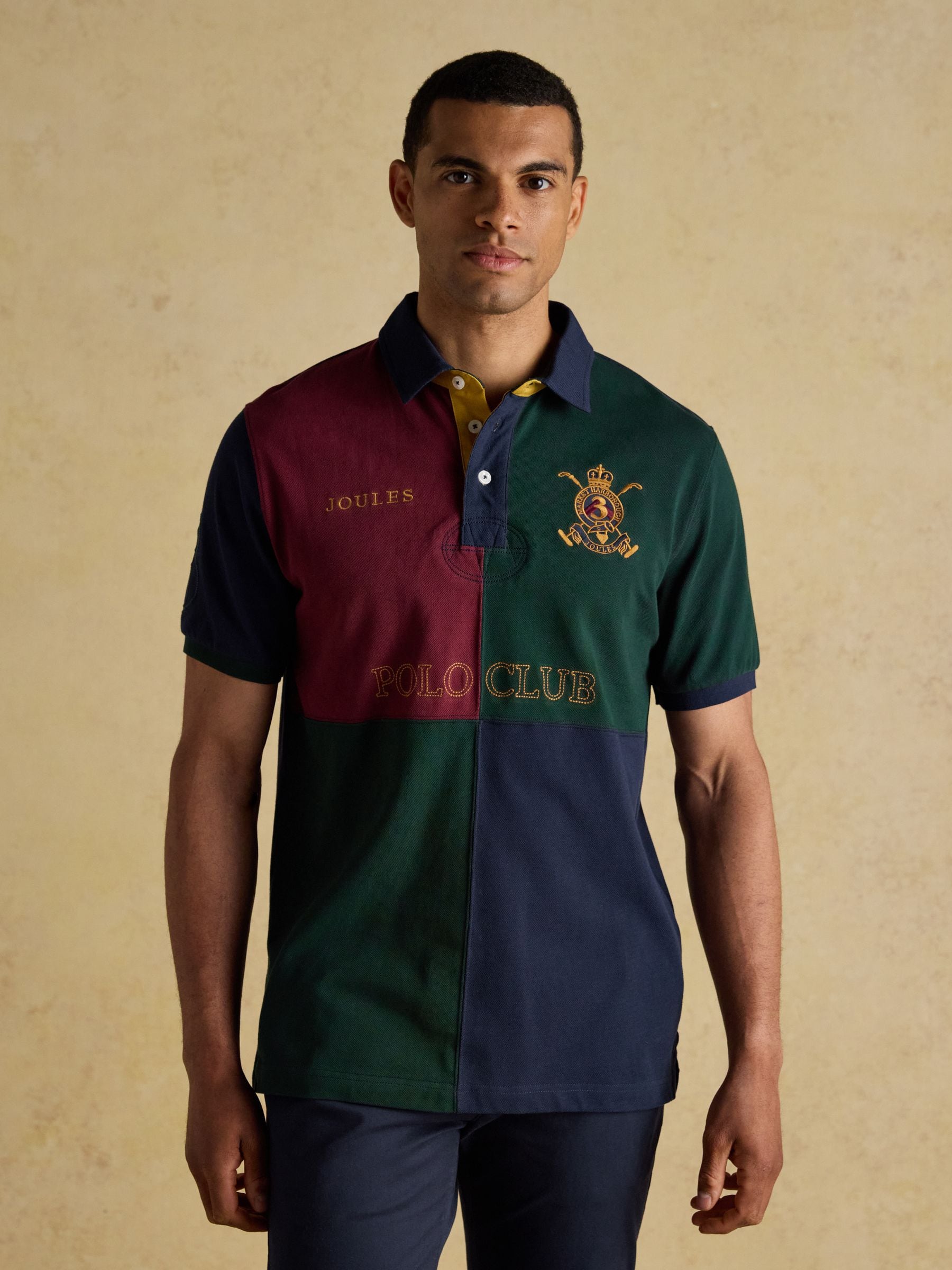 Harlequin Classic Fit Cotton Polo Shirt