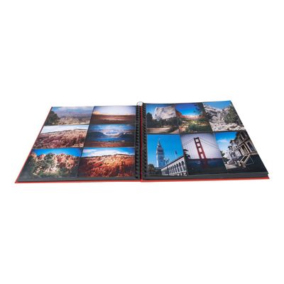 Exacompta Milano - Album photos 32 x 32 cm - 60 pages - rouge