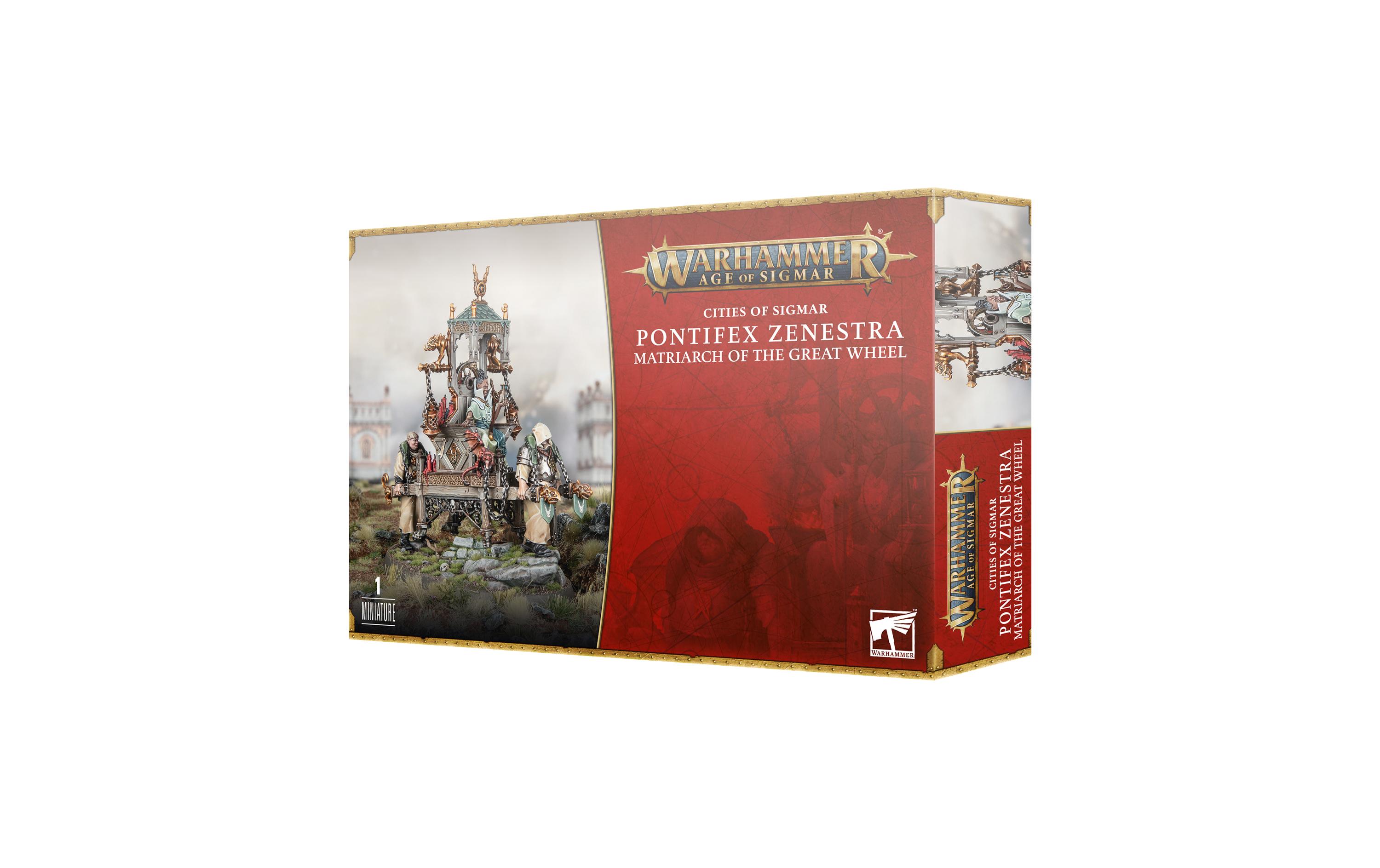 Figur Warhammer Age of Sigmar Pontifex ZenestraWarhammer Age of Sigmar Miniatur: Zenestra Matriarch of the Great Wheel