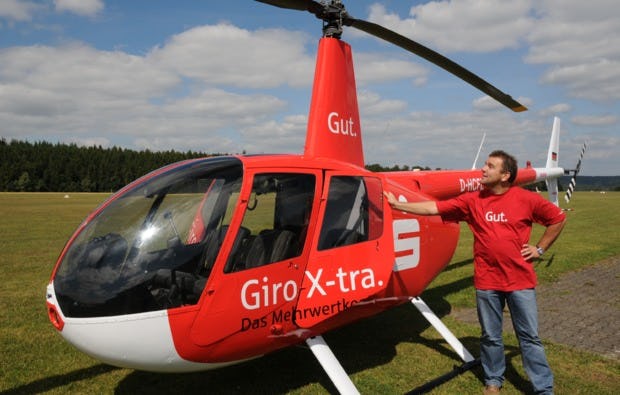 Hubschrauber Rundflug in Würzburg als Geschenk