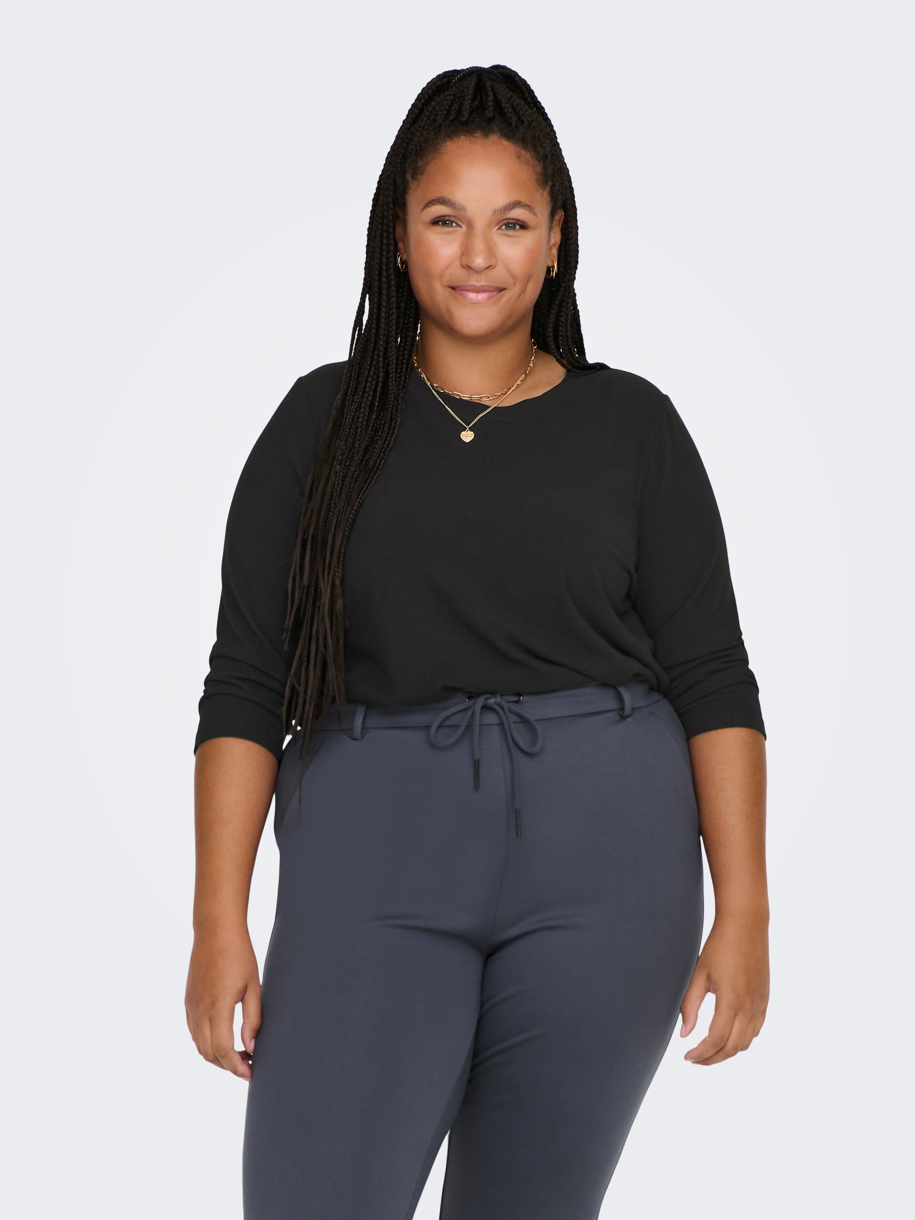 CARLAMOUR Top Black