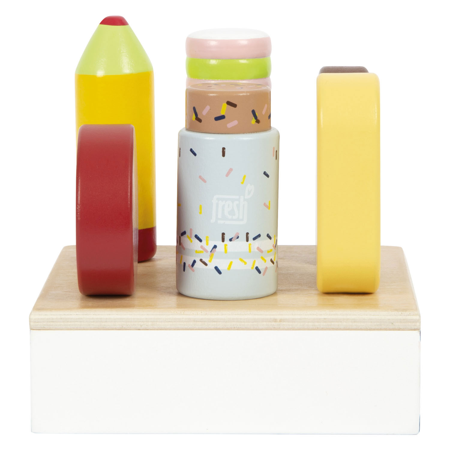 Small Foot - Houten Ijsjes Fresh met Standaard, 7dlg.