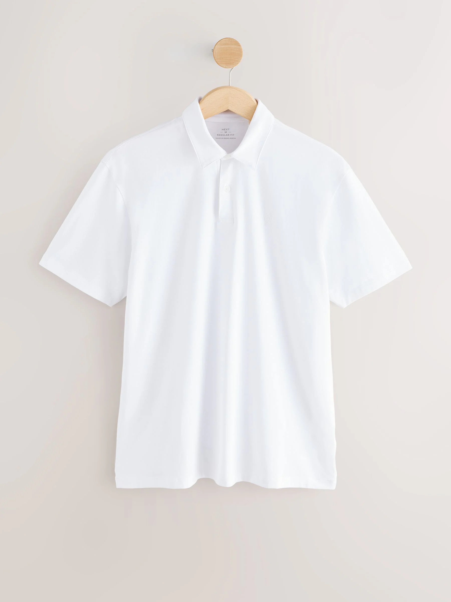 Blauw/groen/wit - Set van 3 jersey poloshirts met korte mouwen