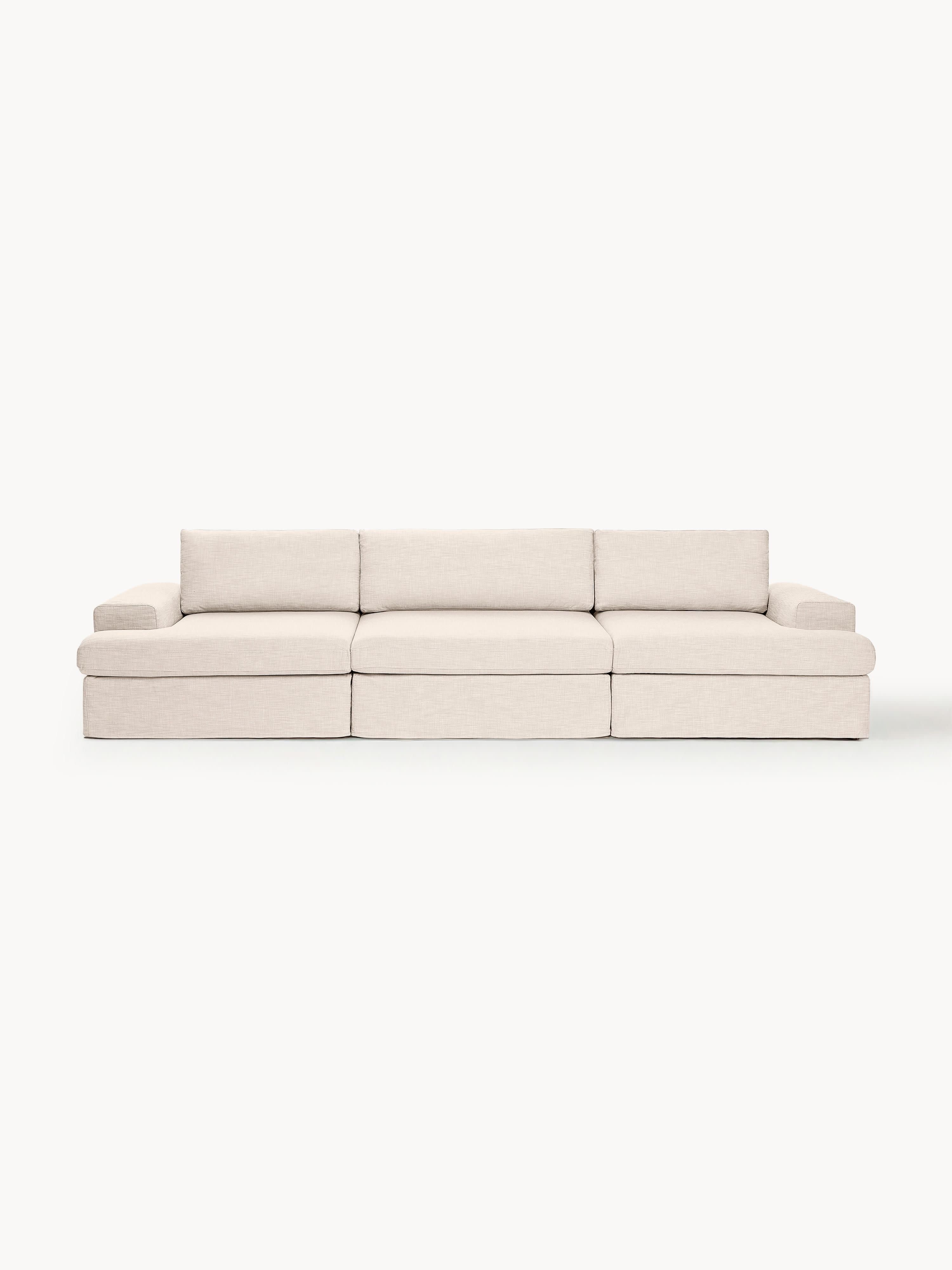 Modulaire bank Russell (4-zits) met afneembare hoezen