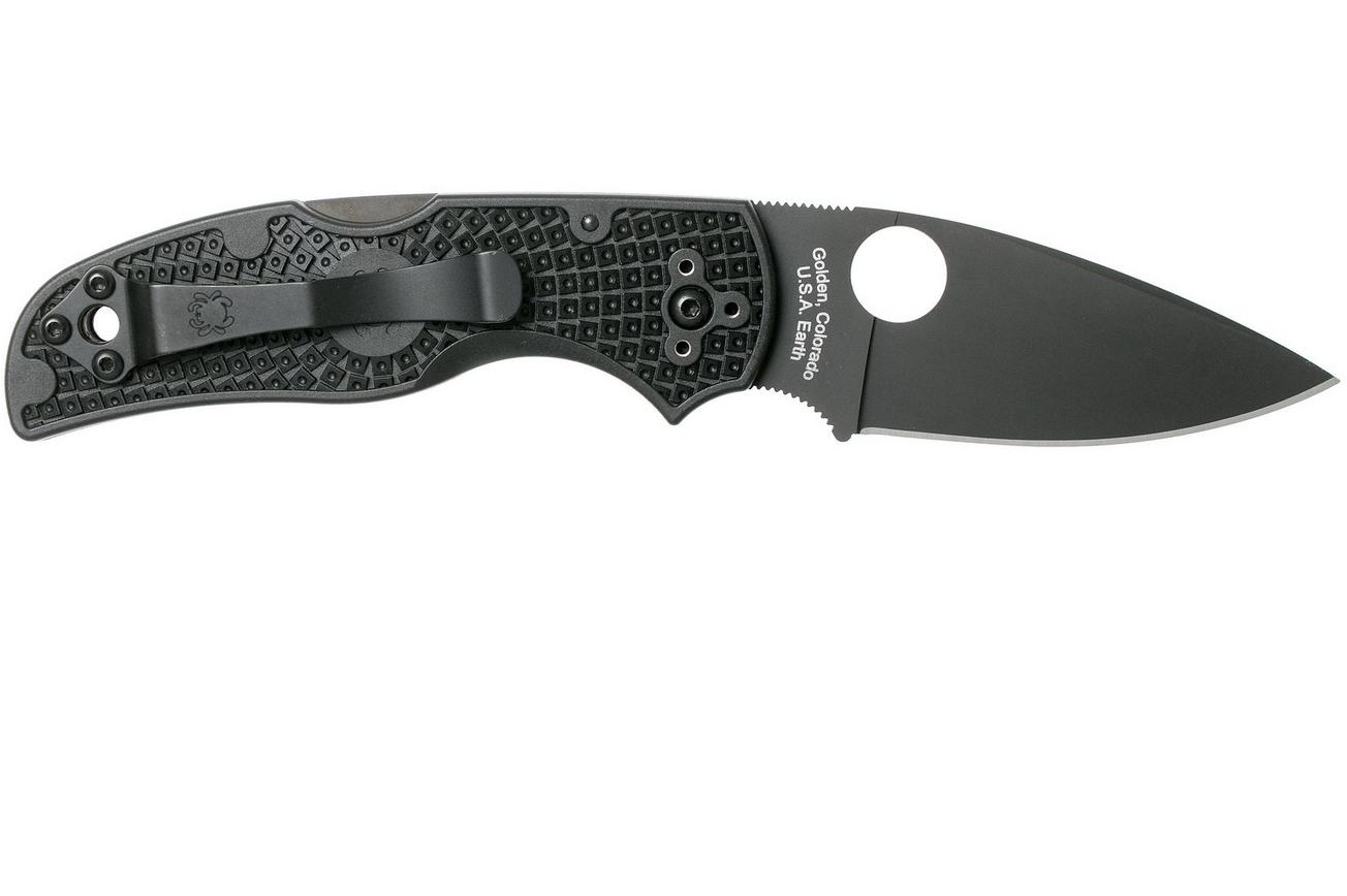 Spyderco Native 5 Lightweight Black C41PBBK5 Black FRN, zakmes