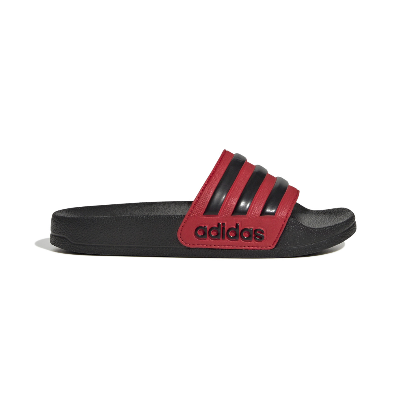 Adidas Adilette Shower Slippers Kids Zwart Rood