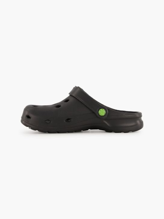 Blue Fin Clog Schwarz