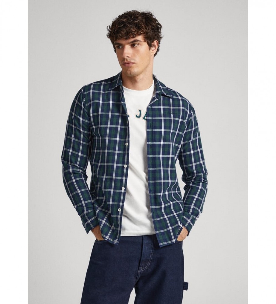 Camisa verde Pepe Jeans Clems