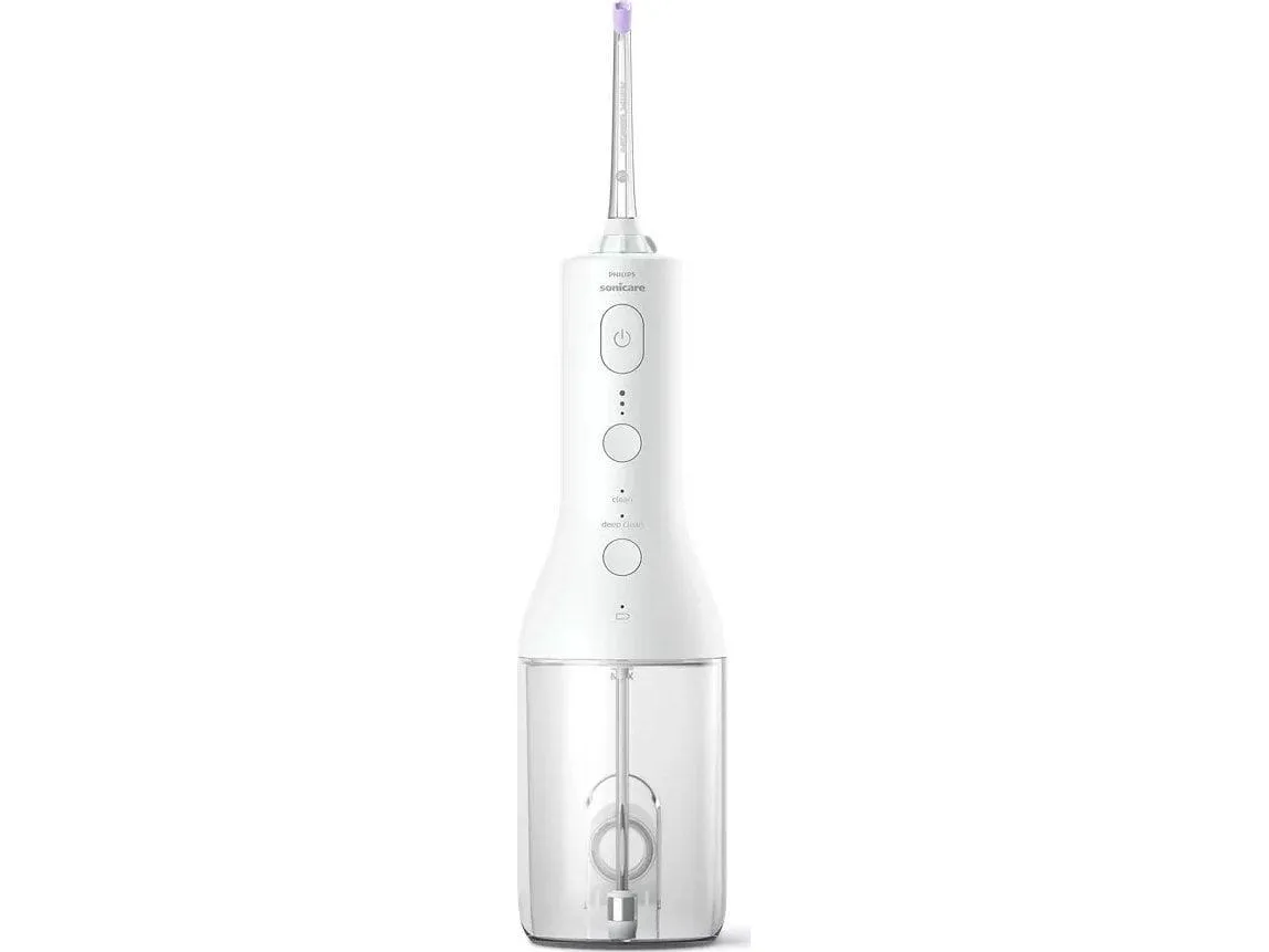 Philips Sonicare Power Flosser 3000 HX3826 - Mundskylning - trådløs - hvid