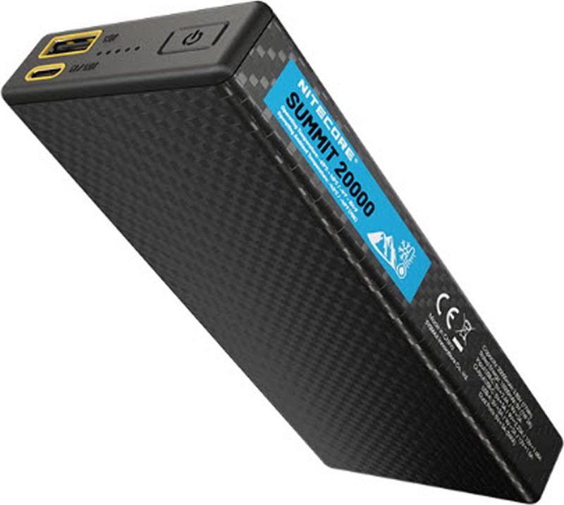 Nitecore - SUMMIT 20000 - Powerbank - Zwart - 20000 mAh