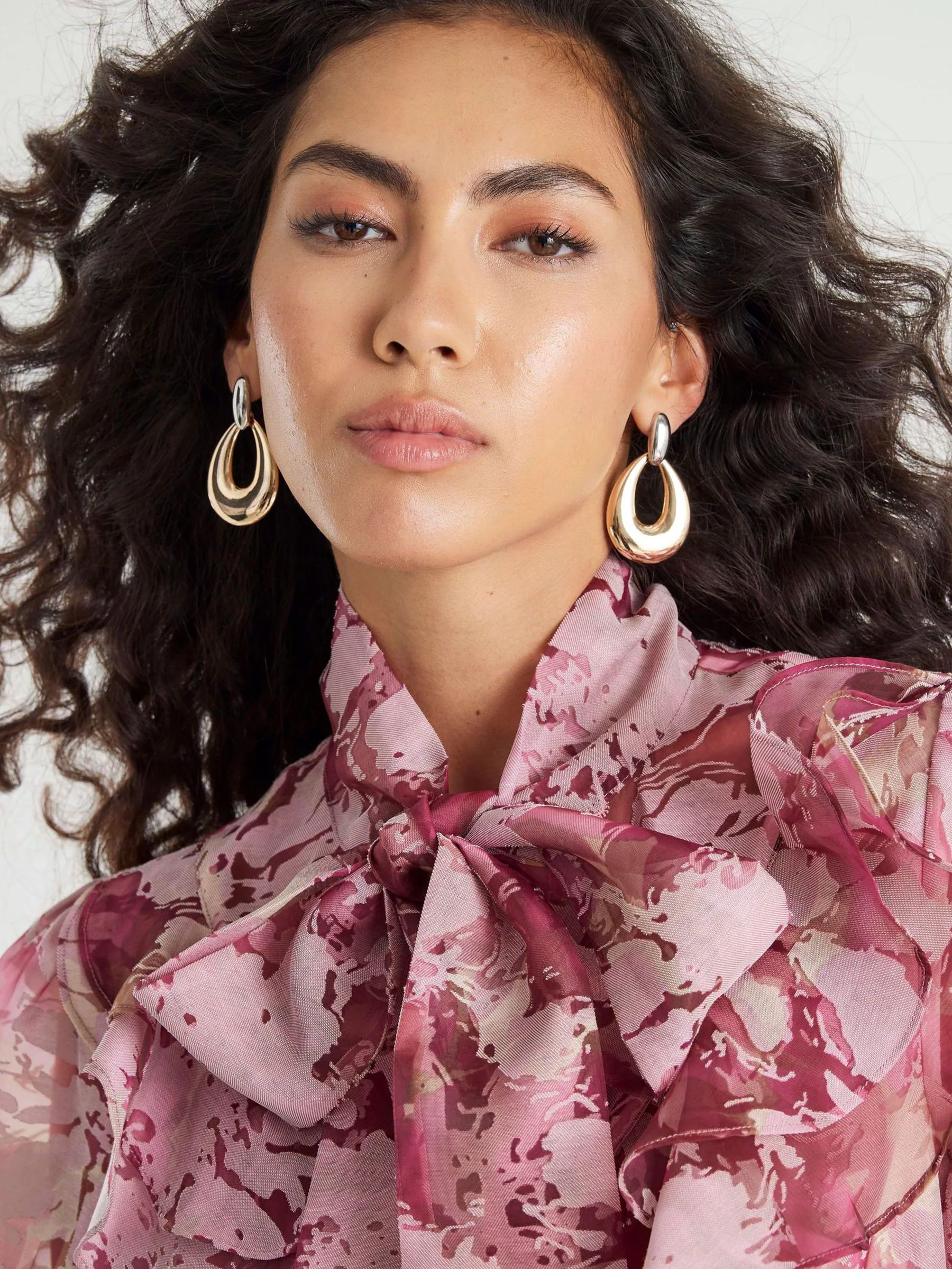 River Island Premium Floral Print Shirt