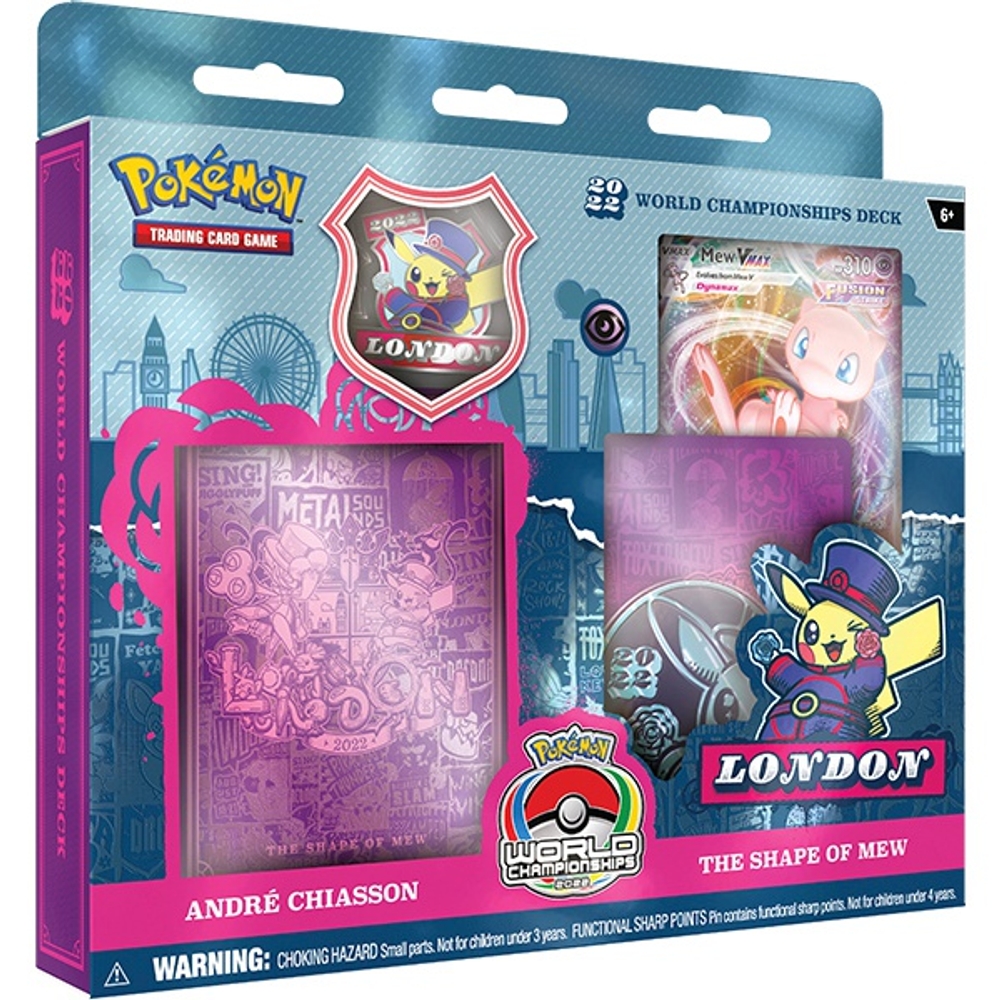 Pokémon-Sammelkartenspiel: Deck-Sortiment der Weltmeisterschaft 2022