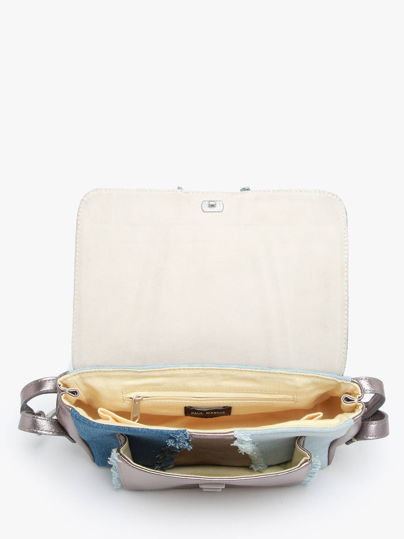 Sac Diane S Denim acier PAUL MARIUS