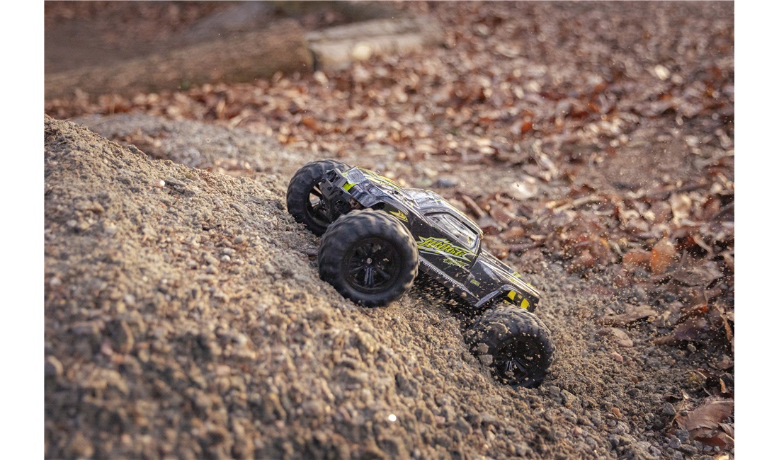Fjernstyret bil 40 km/t Monster Truck 4WD Li-Po 2S 7.4V-1600mAh